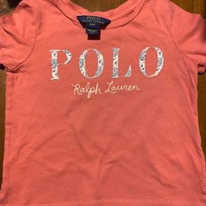 Polo Ralph Lauren Girls Cotton T Shirt